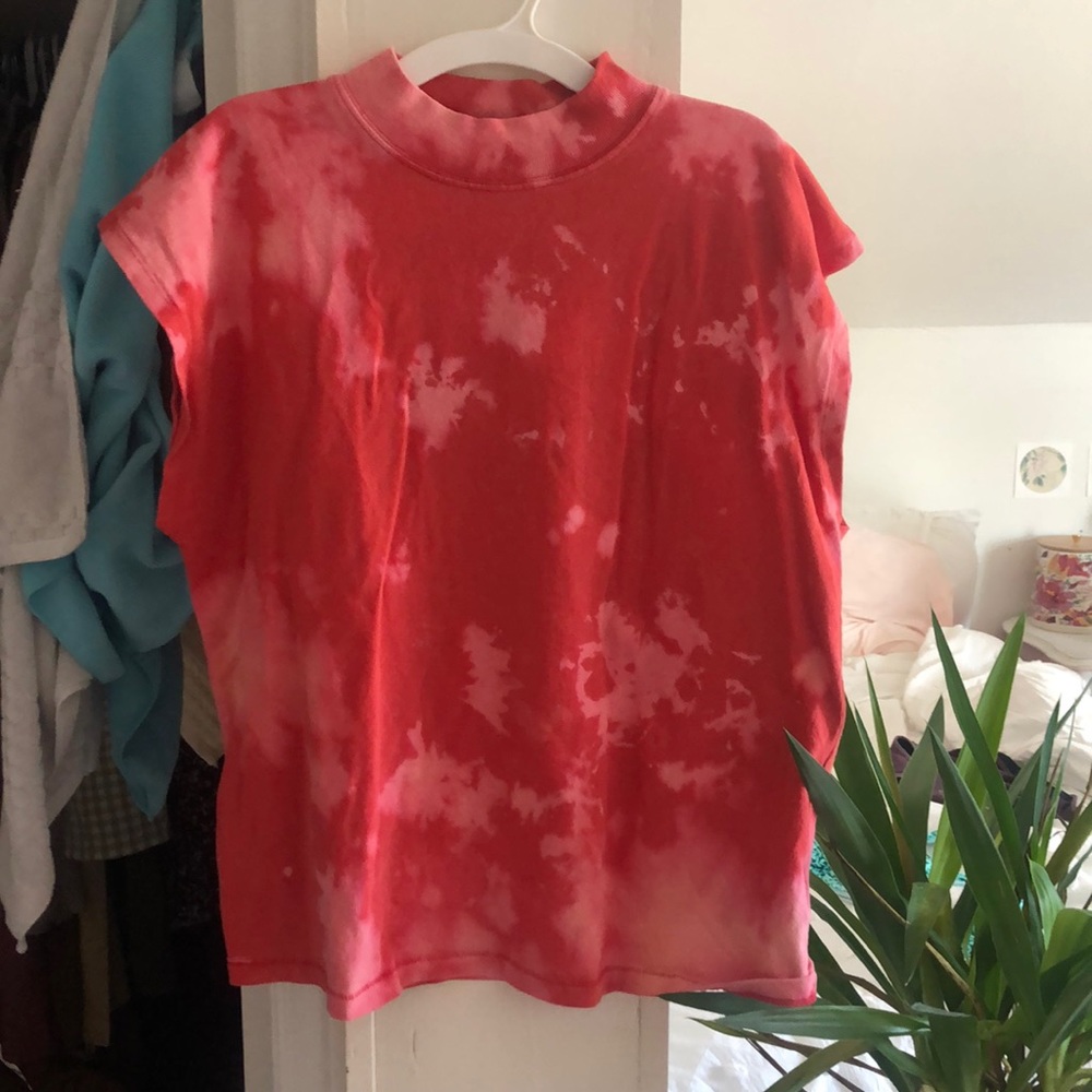 Urban outfitters tie dye mock neck